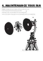 Предварительный просмотр 6 страницы Quorum The Windmill Floor Fan Installation Instructions Manual