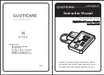 Preview for 1 page of Quoticare BP101U Instruction Manual