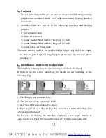 Предварительный просмотр 3 страницы Qupa M600 Manual Instruction