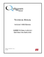 QuStream AAB6214 Technical Manual preview