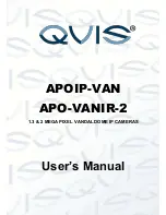 Preview for 1 page of Qvis APO-VANIR-2 User Manual