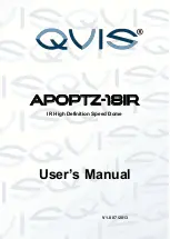 Qvis APOPTZ-18IR User Manual предпросмотр