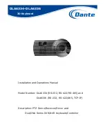Qvis DLA6334 Installation And Operation Manual preview