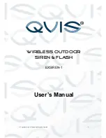 Qvis EXSIREN-1 User Manual предпросмотр