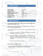 Preview for 3 page of Qvis EXSIREN-1 User Manual