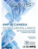 Qvis EYE-4MP-FG/W Installation & Network Connection Manual preview