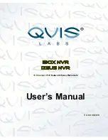 Qvis iBox nvr User Manual preview