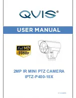 Предварительный просмотр 1 страницы Qvis IPTZ-P400-10X User Manual