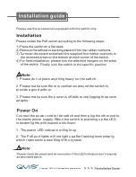 Preview for 3 page of Qvis POESWITCH-4 Installation Manual