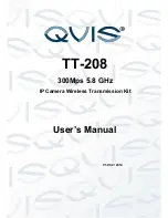 Preview for 1 page of Qvis TT-208 User Manual