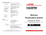 QVS AIRVGA VW-4PH Quick Manual For Windows preview