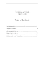 Предварительный просмотр 1 страницы QVS HDVI-AD User Manual