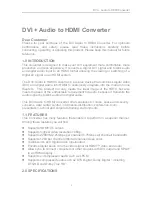 Предварительный просмотр 2 страницы QVS HDVI-AD User Manual