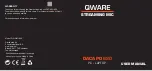 Preview for 1 page of Qware DACAPO 620 User Manual