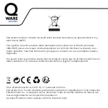 Предварительный просмотр 22 страницы Qware QW PS5-5009 Manual