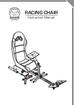 Предварительный просмотр 1 страницы Qware RACING CHAIR Instruction Manual