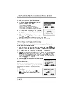 Preview for 18 page of Qwest 2.4GHz Multi-Handset Cordless Phone System Owner'S Manual