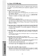 Preview for 29 page of Qwest 2621 Owner'S Manual