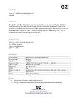 Preview for 1 page of QZ QZHB08 Manual