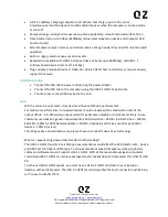 Preview for 2 page of QZ QZHB08 Manual