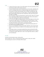 Preview for 5 page of QZ QZHB08 Manual