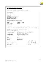 Preview for 35 page of R. Beck Maschinenbau HS 300 FH Operating Manual