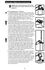 Предварительный просмотр 9 страницы R-Can Sterilight SC1 Installation, Operation And Maintenance Manual