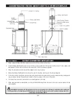 Предварительный просмотр 22 страницы R-Co Kingsman Fireplaces FDV350 Installation Instructions Manual