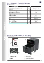 Предварительный просмотр 27 страницы R.G.V. AIR FRYER 6 Instruction Manual