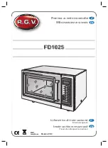 Предварительный просмотр 1 страницы R.G.V. FD1025 Instruction Manual