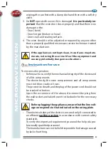 Preview for 35 page of R.G.V. forno microonde FD925 Instruction Manual