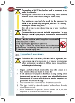 Preview for 37 page of R.G.V. forno microonde FD925 Instruction Manual