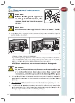 Preview for 54 page of R.G.V. forno microonde FD925 Instruction Manual