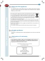 Preview for 57 page of R.G.V. forno microonde FD925 Instruction Manual