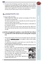 Preview for 32 page of R.G.V. FreshQuality SV 300 Instruction Manual