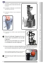 Предварительный просмотр 14 страницы R.G.V. JUICE ART MUSCLE Instruction Manual