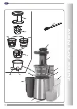 Предварительный просмотр 10 страницы R.G.V. JUICE ART NEW Instruction Manual