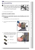 Предварительный просмотр 38 страницы R.G.V. JuiceArt Next Instruction Manual