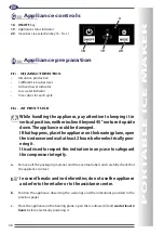 Preview for 30 page of R.G.V. MOJITO ICE Instruction Manual