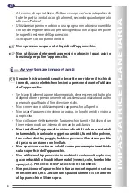 Preview for 8 page of R.G.V. Pasta Prof PL10S Instruction Manual