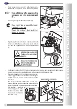 Preview for 16 page of R.G.V. Pasta Prof PL10S Instruction Manual