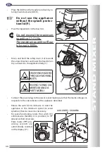 Preview for 40 page of R.G.V. Pasta Prof PL10S Instruction Manual