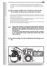 Предварительный просмотр 41 страницы R.G.V. Pasta Prof PL10S Instruction Manual