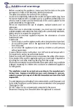 Preview for 36 page of R.G.V. ROBUSTA JUNIOR Instruction Manual