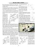 Preview for 20 page of R.L.W. McCabe Lumber Co. Slatyfork Sawmill Interior Manual