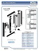 Preview for 6 page of R. Lang Company Roll Away R6500 Series Installation Instructions Manual