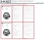 R-MUSIC BOOSTER-XL User Manual preview