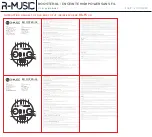 Preview for 2 page of R-MUSIC BOOSTER-XL User Manual