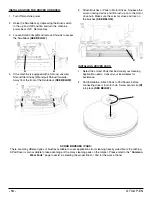 Предварительный просмотр 14 страницы R.P.S. Corporation GTX 24'' CYLINDRICAL Operating Instructions Manual