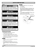 Предварительный просмотр 26 страницы R.P.S. Corporation GTX 24'' CYLINDRICAL Operating Instructions Manual